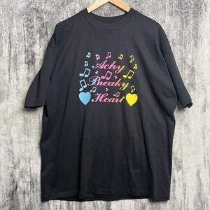 Vintage Billy Ray Cyrus Achy Breaky Heart Shirt Size 2XL USA Country Music